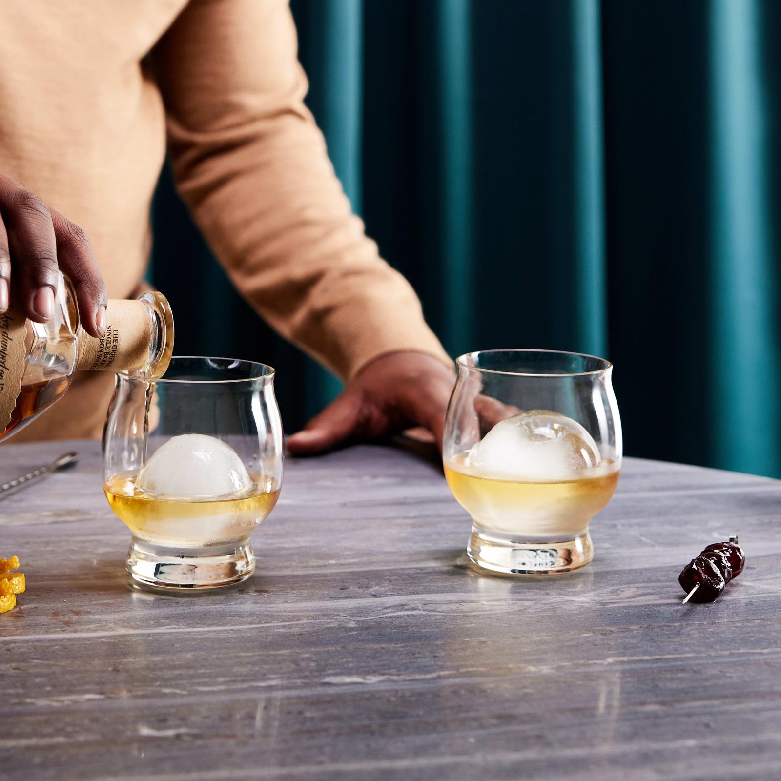 KANARS Verre à Whisky, Verres a Whiskey en Cristal pour Martini, Scotch, Whisky, Cognac, Belle