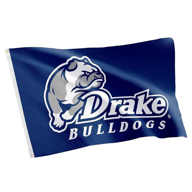 Desert Cactus Drake University DU Flag - 3 x 5 Feet Bulldogs Banner, Indoor/Outdoor Durable Fabric, 100% Polyester Design (Style 1)