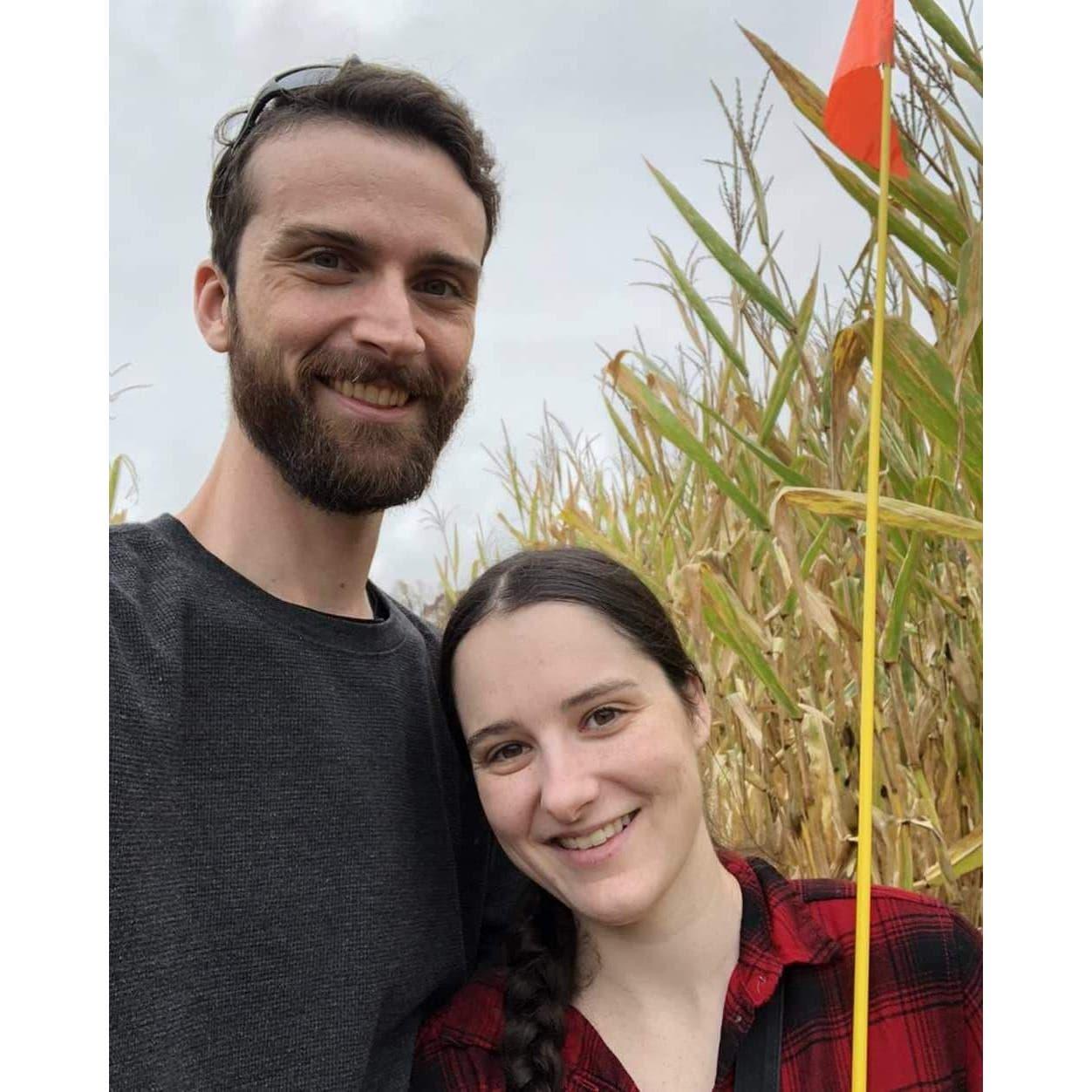 Corn maze fun at Linvilla Orchards