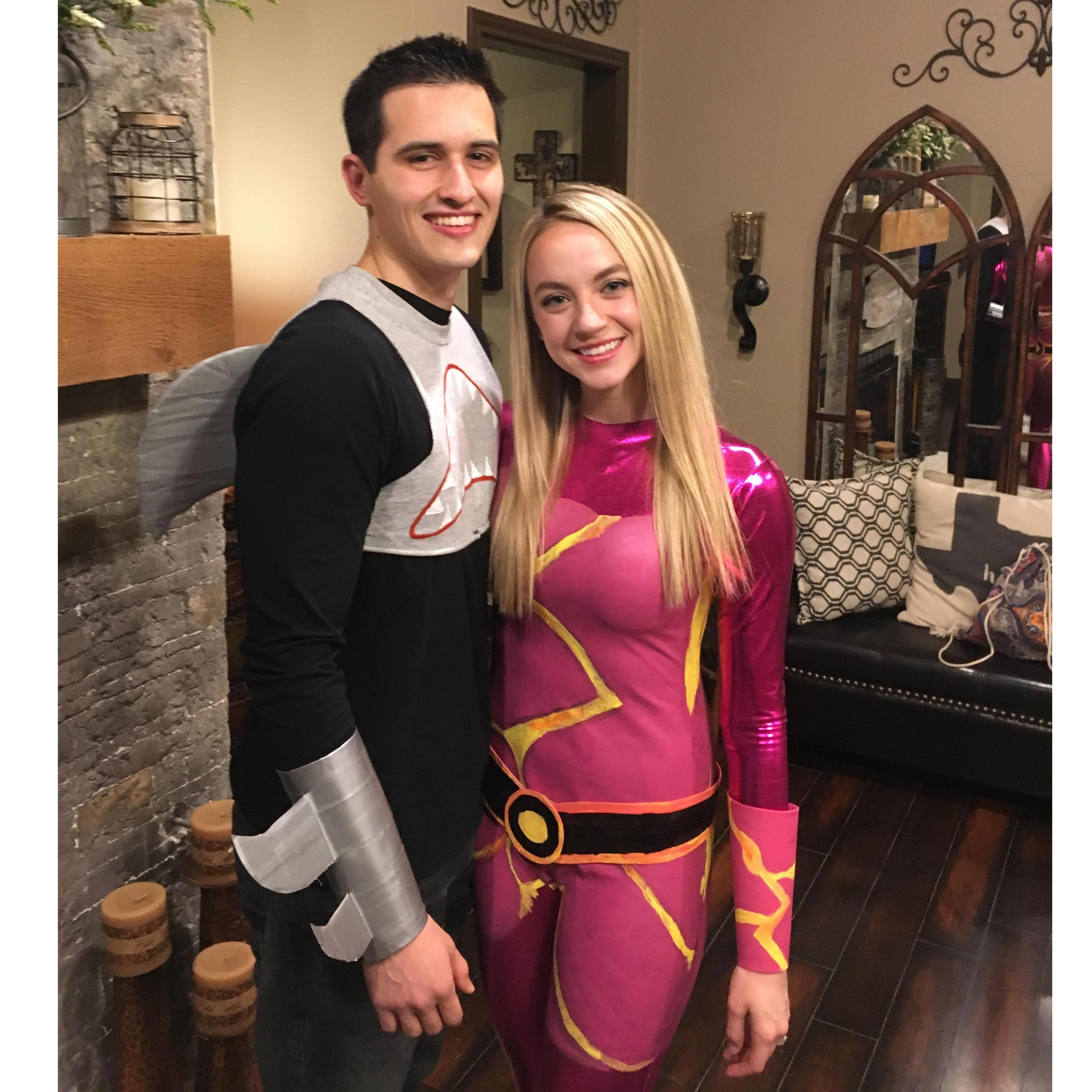 Sharkboy & Lavagirl. Halloween 2018