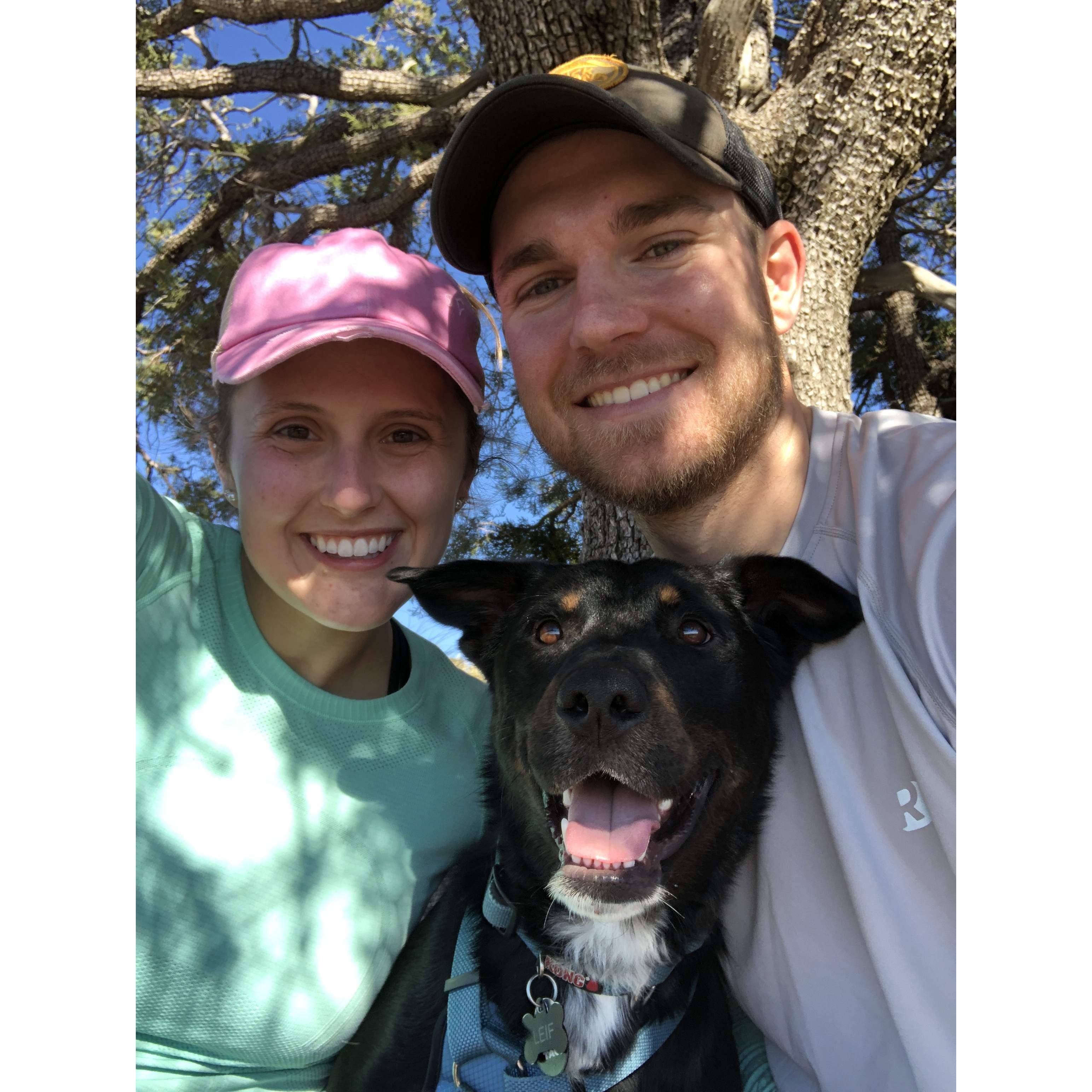 Happy times hiking