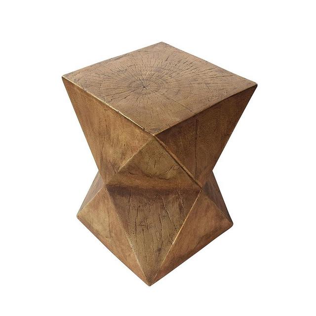 Christopher Knight Home Lux Outdoor Lightweight Concrete Accent Table, Natural