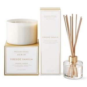AERIN Fireside Vanilla Triple Wick Candle & Diffuser