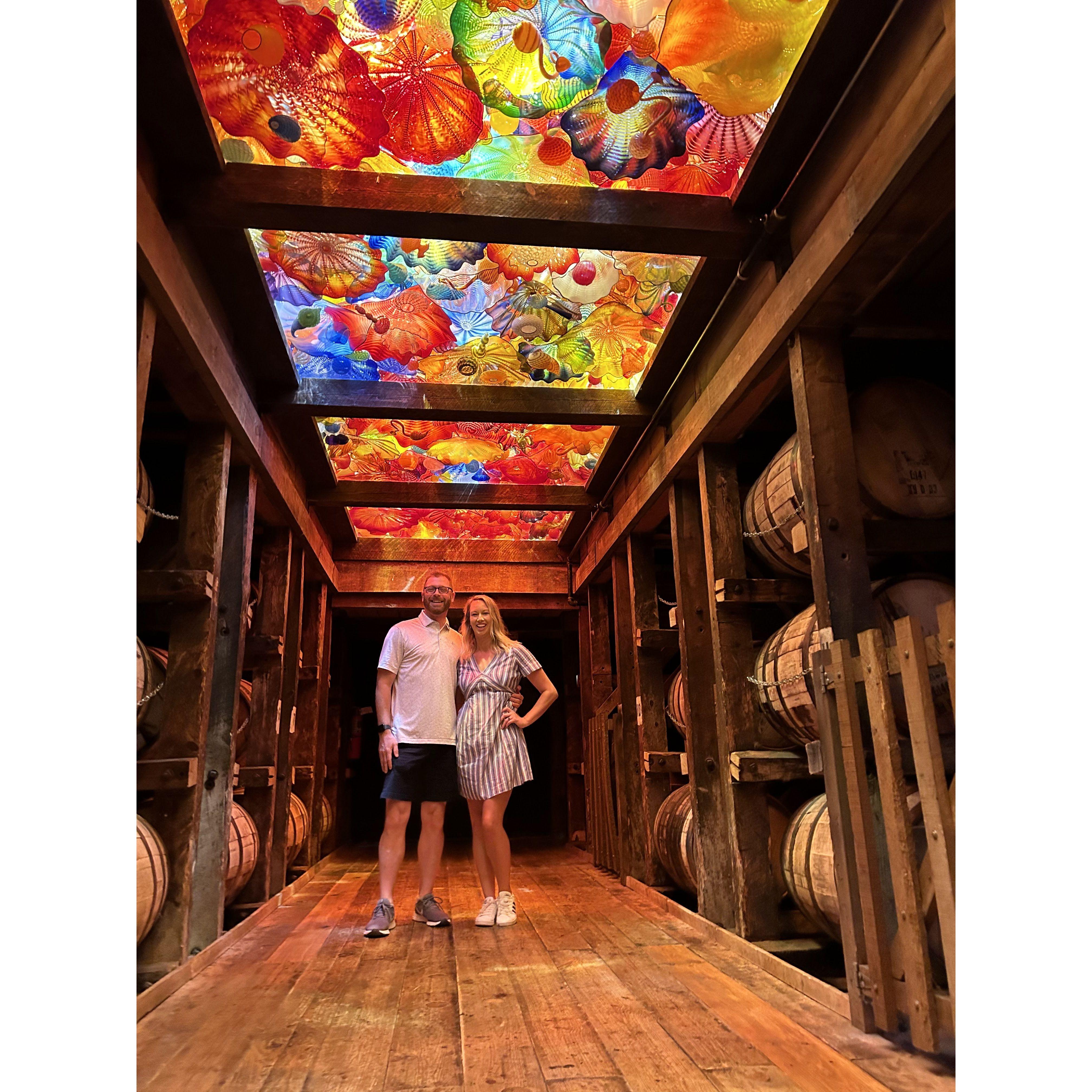 Our favorite part of any tour at Maker's.