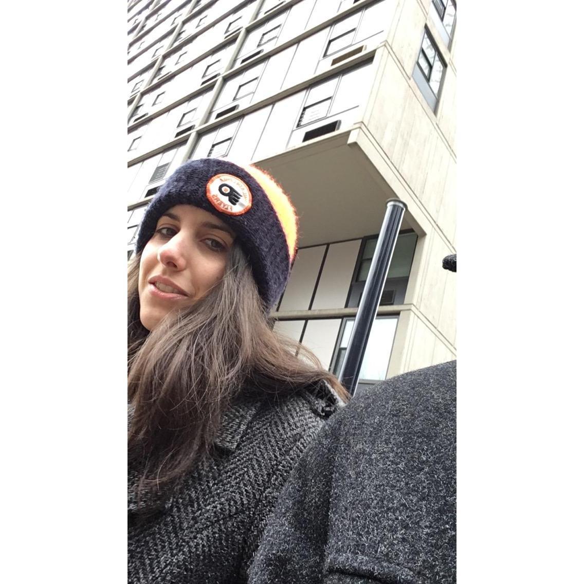 Ashtyn is secretly a Flyers fan