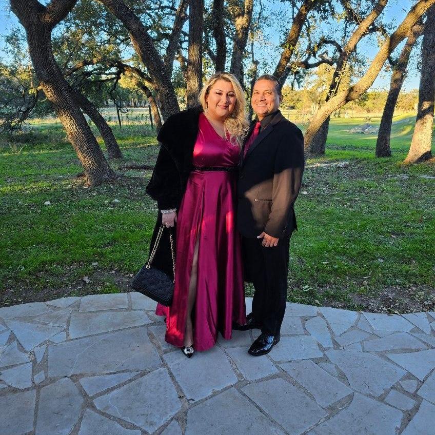 This was at Julian & Bernadette’s wedding in Austin. He loved his suit, and danced all night! 🥳