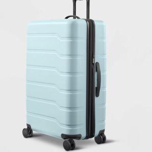 Hardside Large Checked Spinner Suitcase - Open Story™