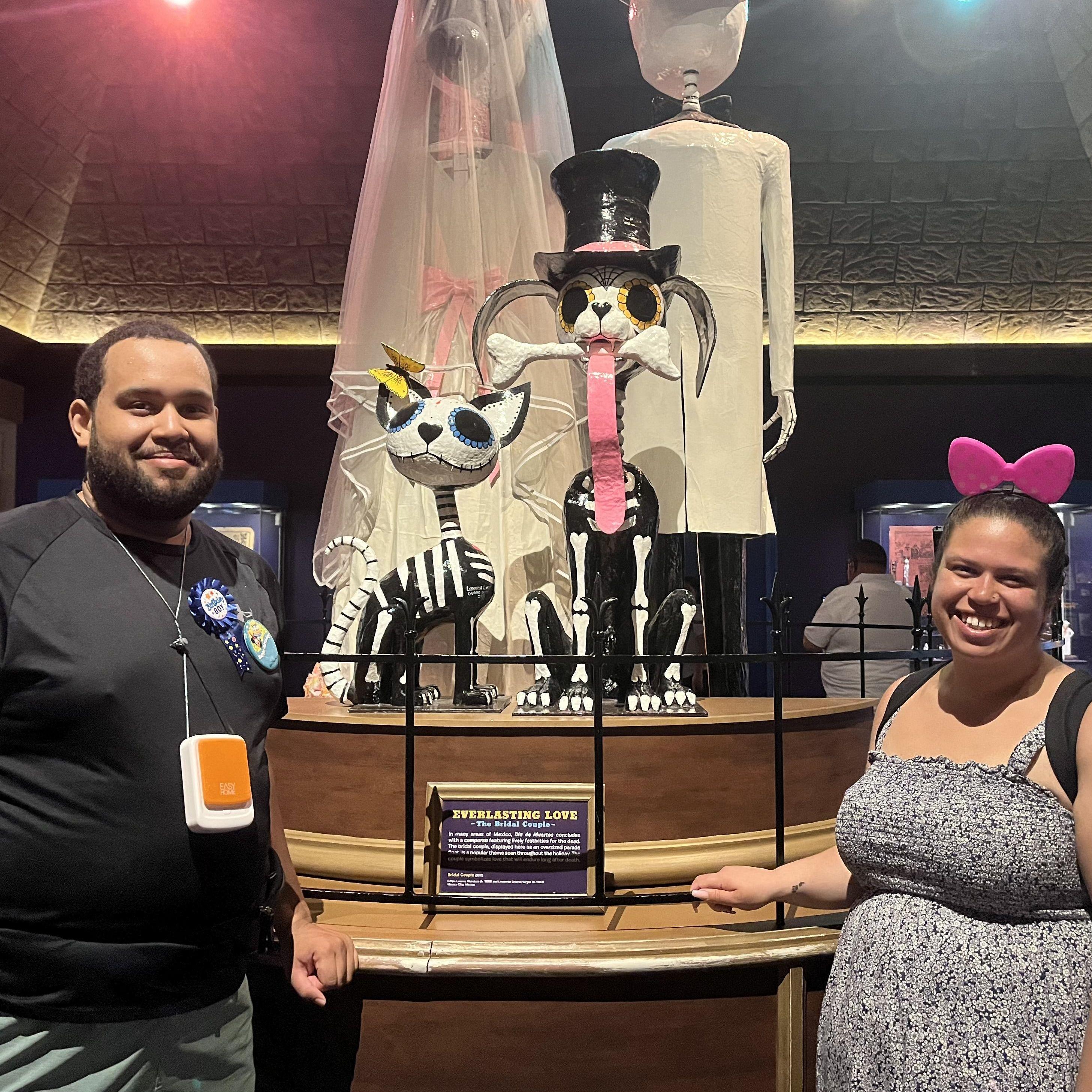 His first trip to Disney.