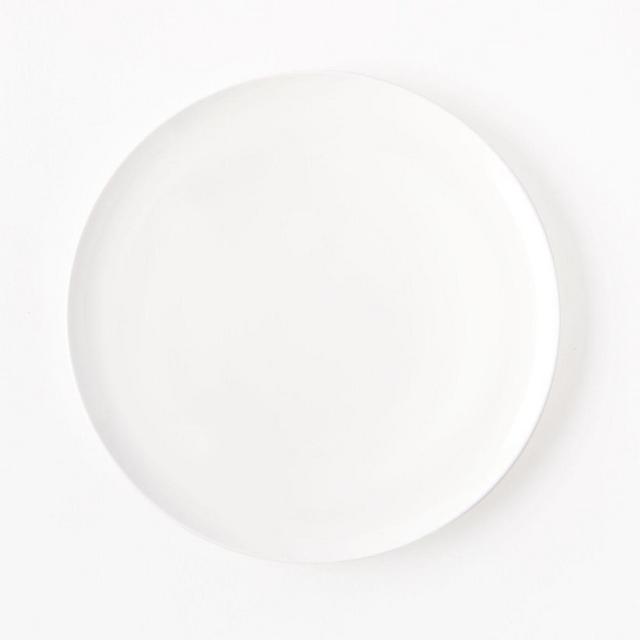 Rim Dinnerware : Dinner Plate : White : Porcelain : Each ( 421521 )