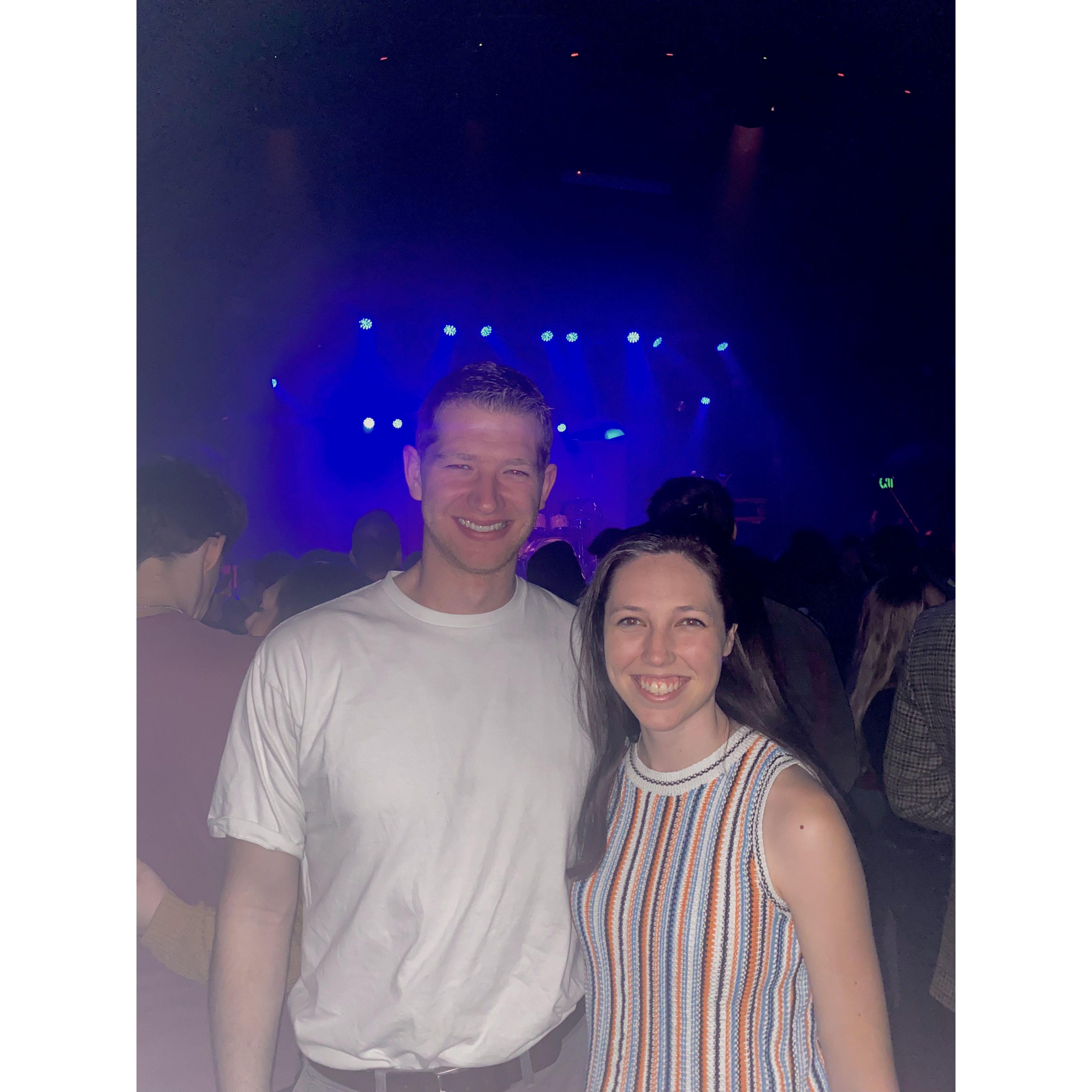 First concert together