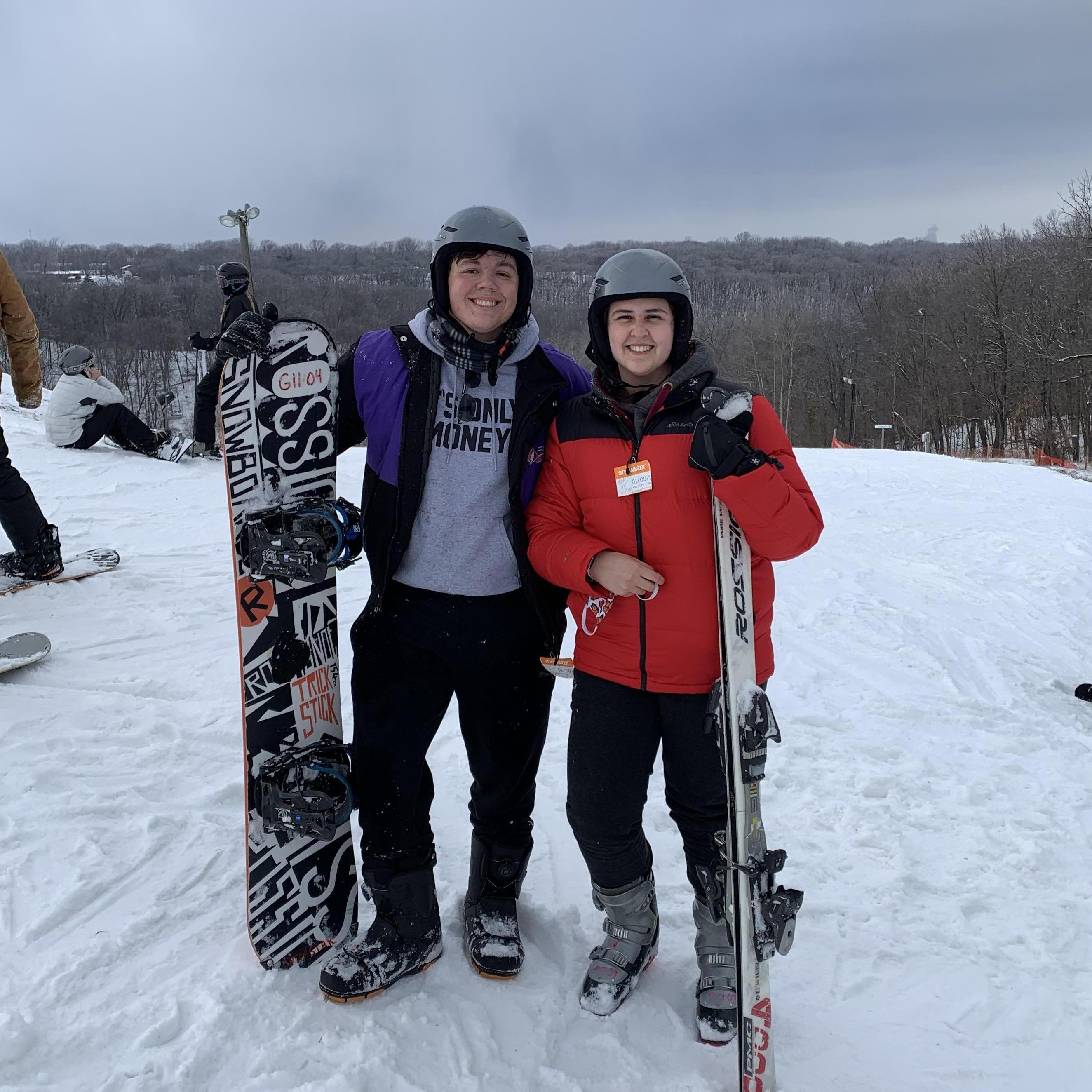 Snowboarding in Illinois