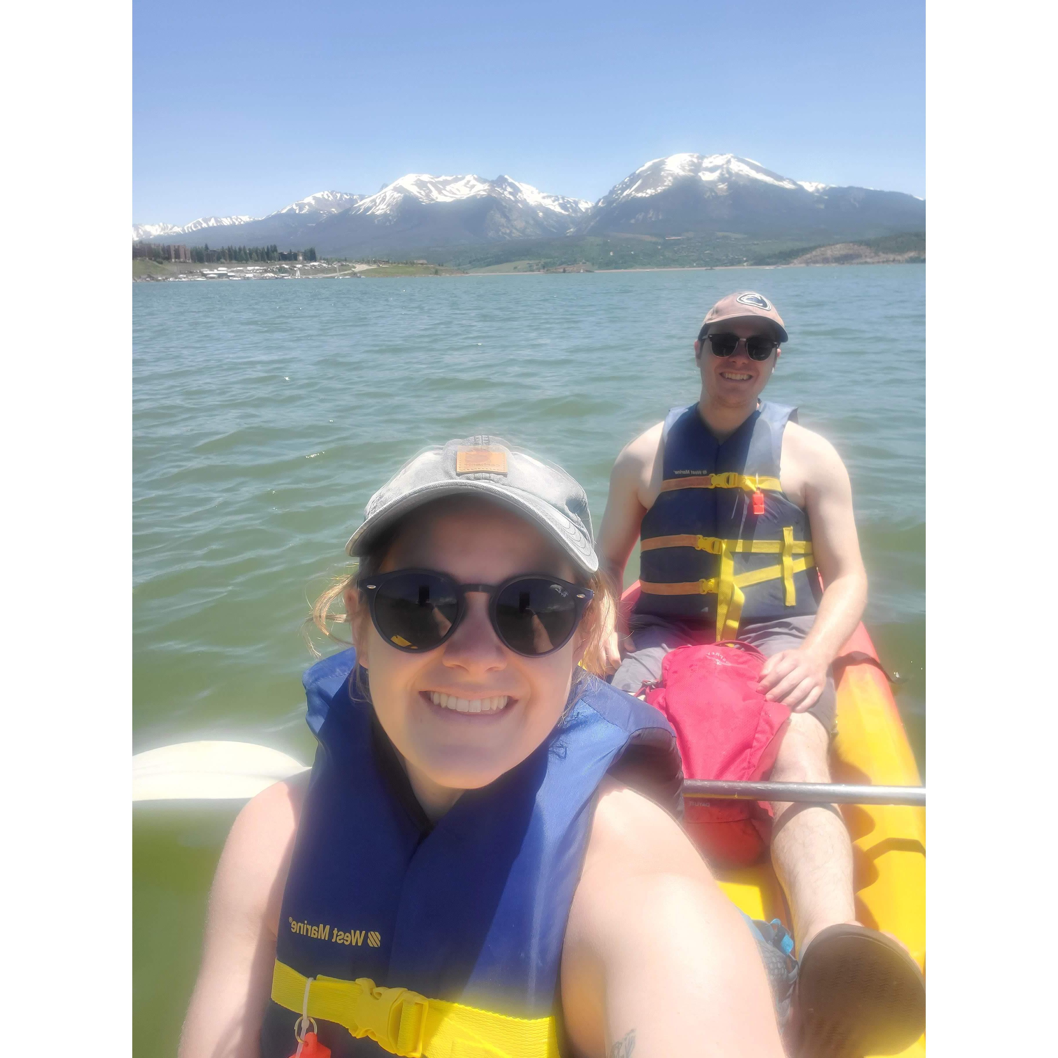 Kayaking in CO