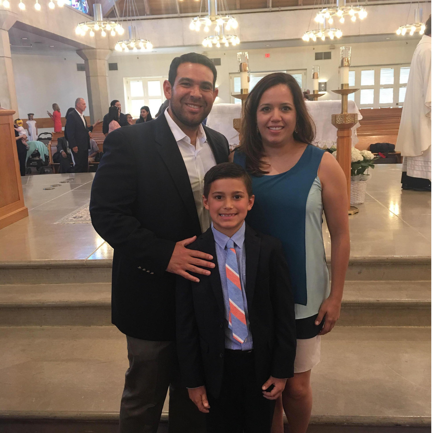 Alex's first communion