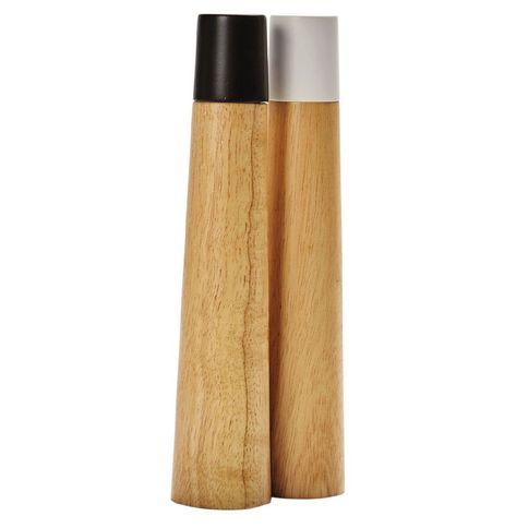 Wooden Salt & Pepper Mill Set