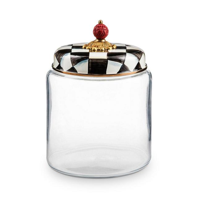 Mackenzie-Childs Courtly Checks Kitchen Canister