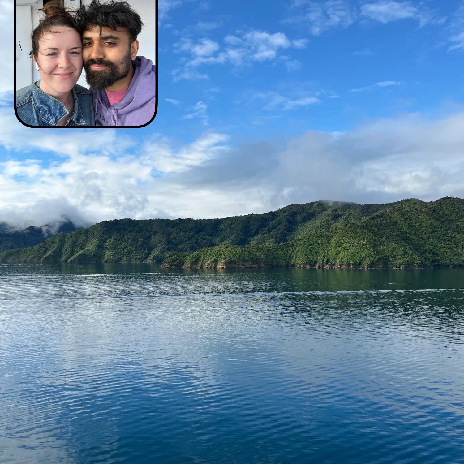 December 2022 - Cook Strait, New Zealand - Catching the Picton Ferry from the North Island to the South Island.
