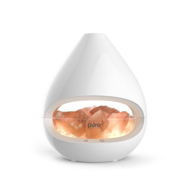 Pure Enrichment PureGlow Crystal Salt Lamp & Diffuser