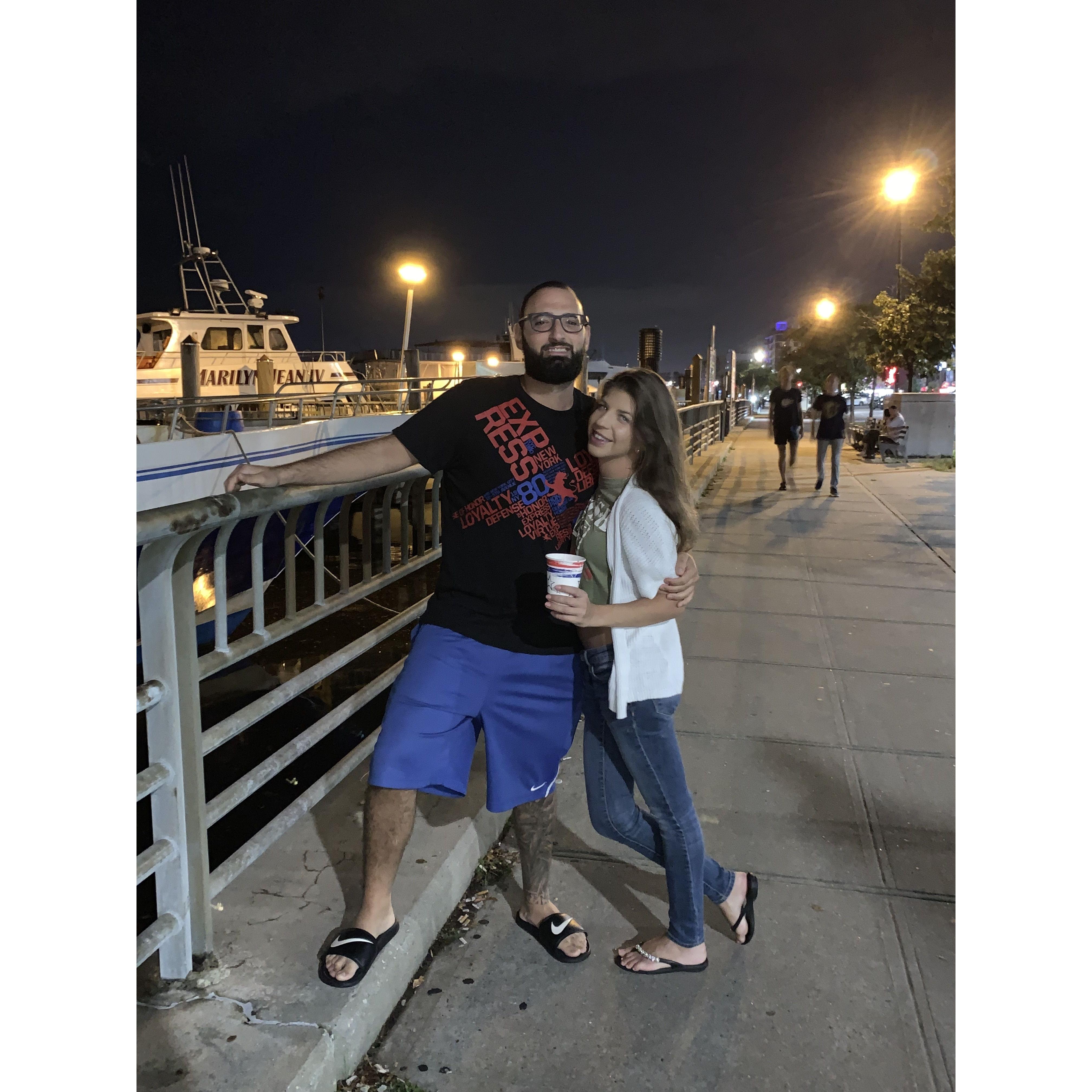 We had a double date night this night, was out with my girl Erica (R.I.P) ❤️