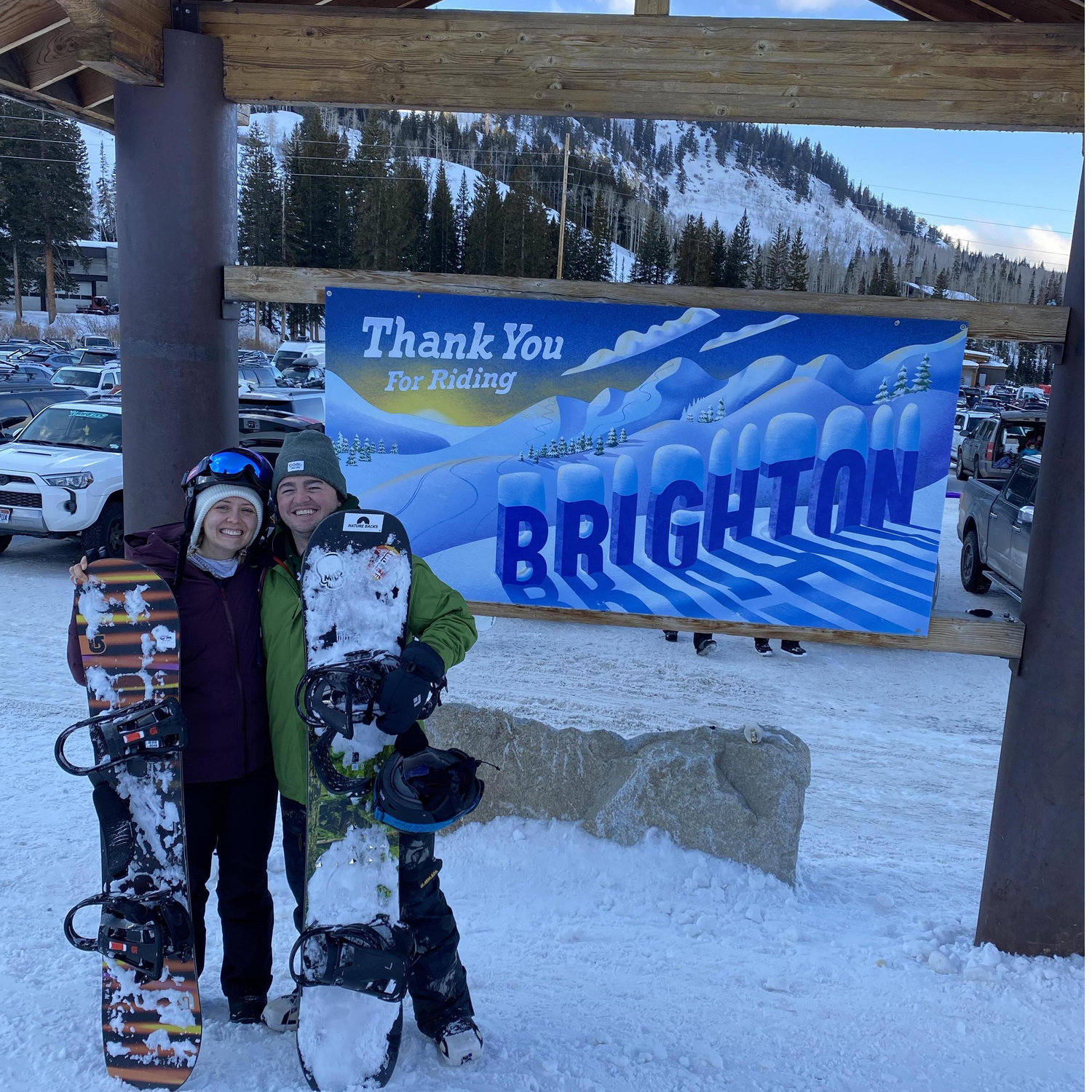 Josie's first day of snowboarding! Best teacher 
ever = Jordan.