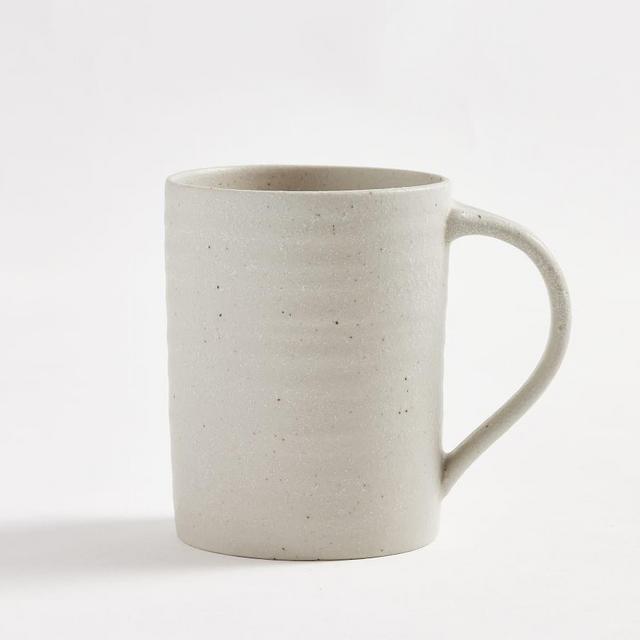Farmstead Stoneware Mugs, Set of 4 - Oatmeal