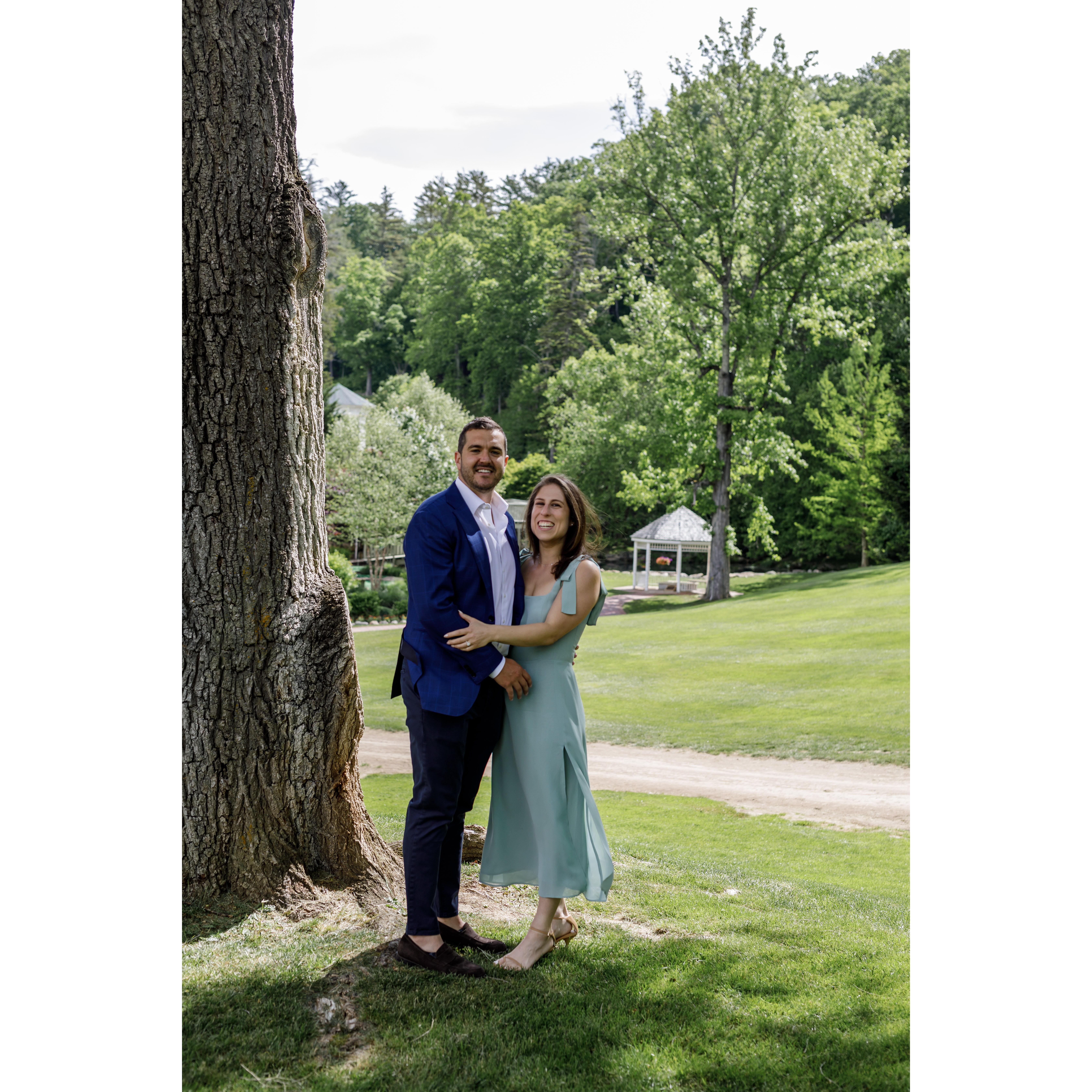 Proposal at the Omni Homestead, Hot Springs, VA