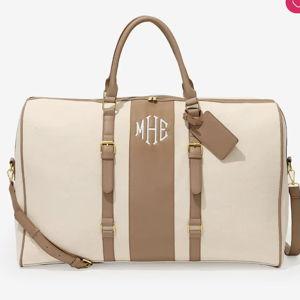 Monogrammed Weekender Bag