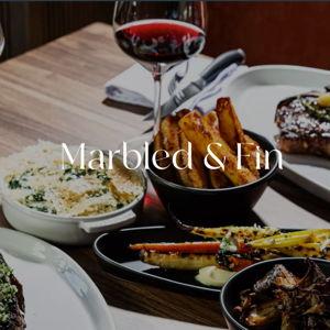 Dinner for Two at Marbled & Fin