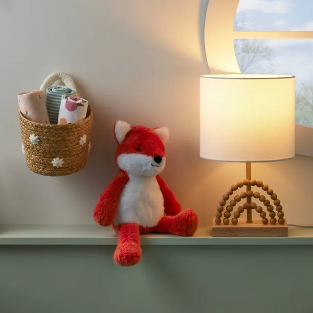 Novelty Wood Rainbow Table Lamp - Light Wood - Cloud Island™