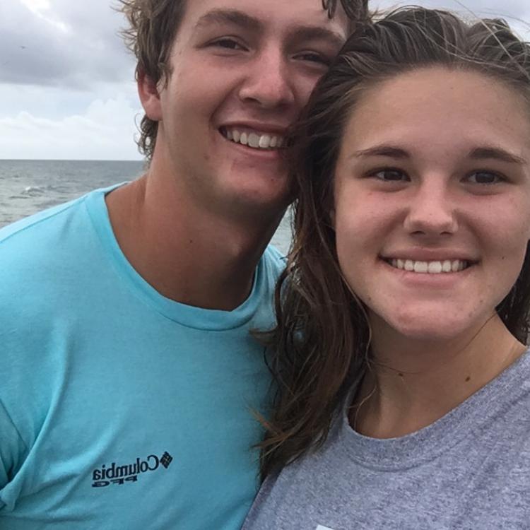 Fall 2018, our first trip to Pensacola Beach as college students