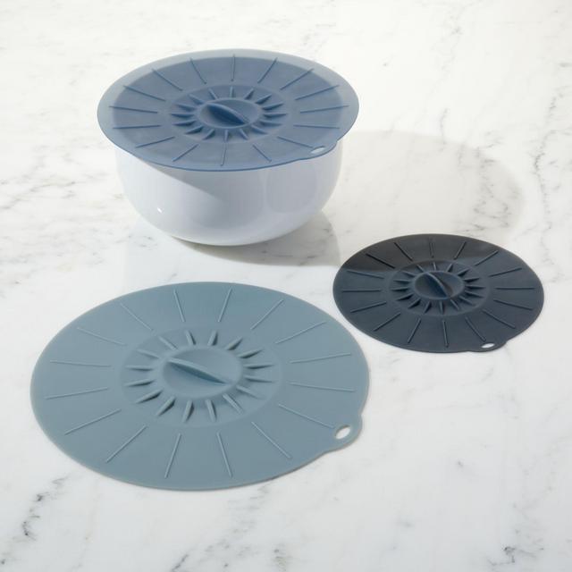 Silicone Airtight Lids, Set of 3