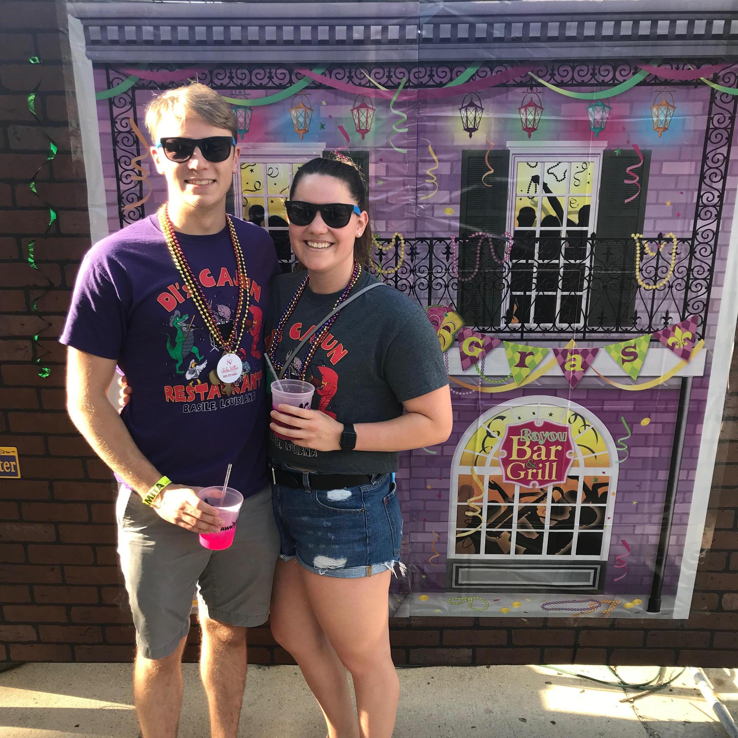 We missed home so much we just had to attend a festival in Joliet, IL called New Orleans North Fest!