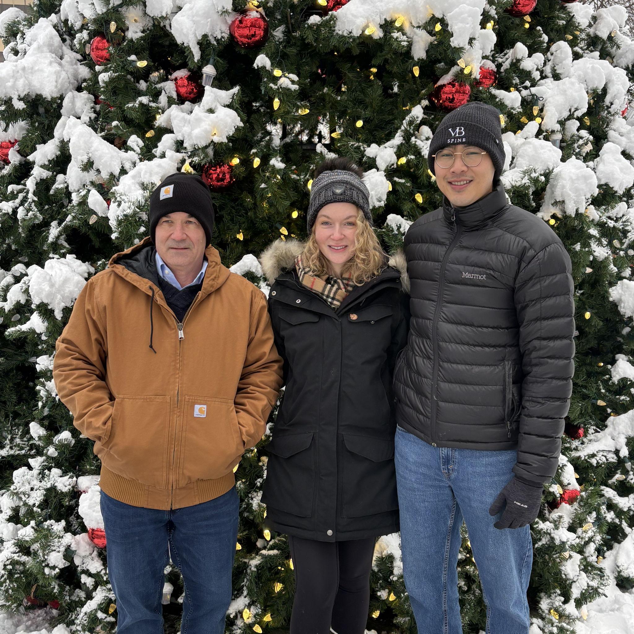 Emma's dad visiting Morristown