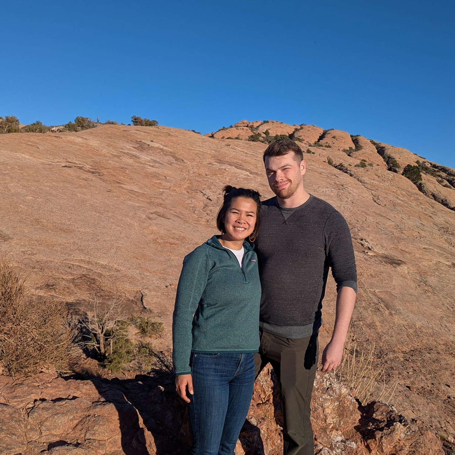 28 Nov 25: Arches NP, Moab, Utah 'splorin' before cousin Sarah and Elijah's wedding.