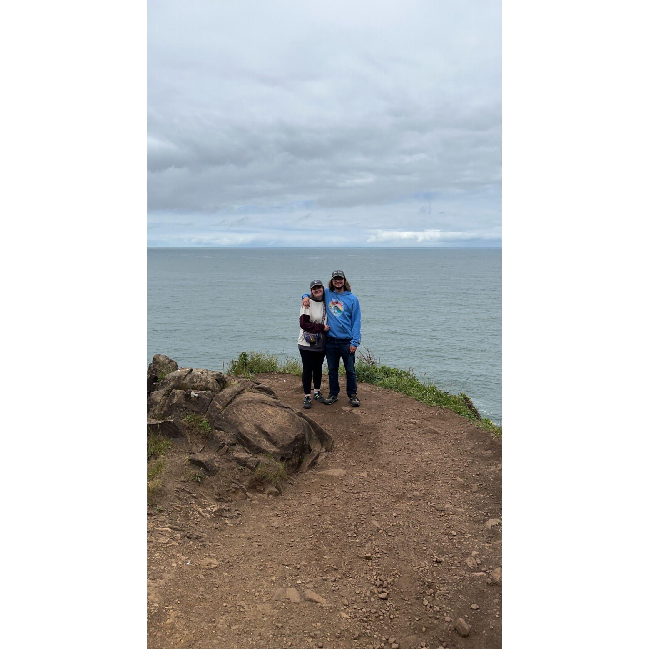 a trip to seaside Oregon, we got to see views that took both of our breaths away.