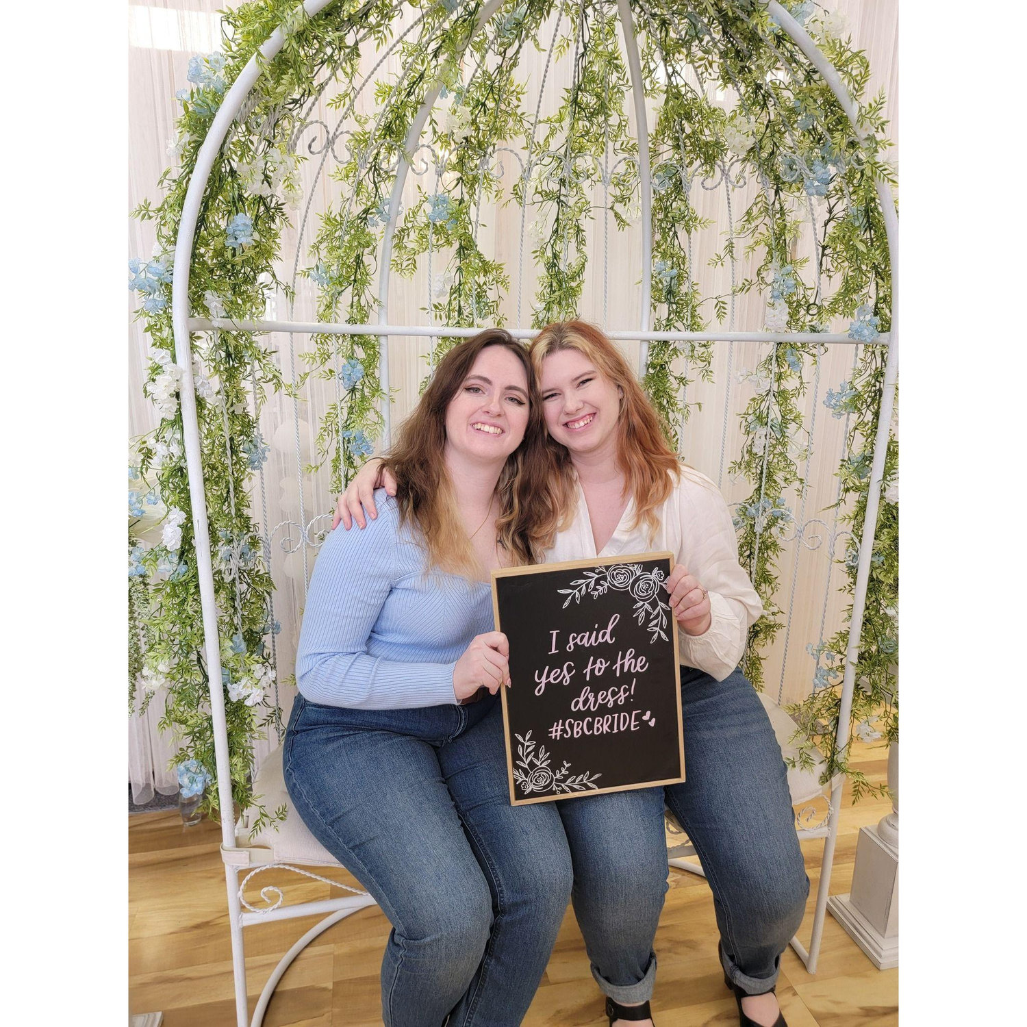 We picked our wedding dresses!