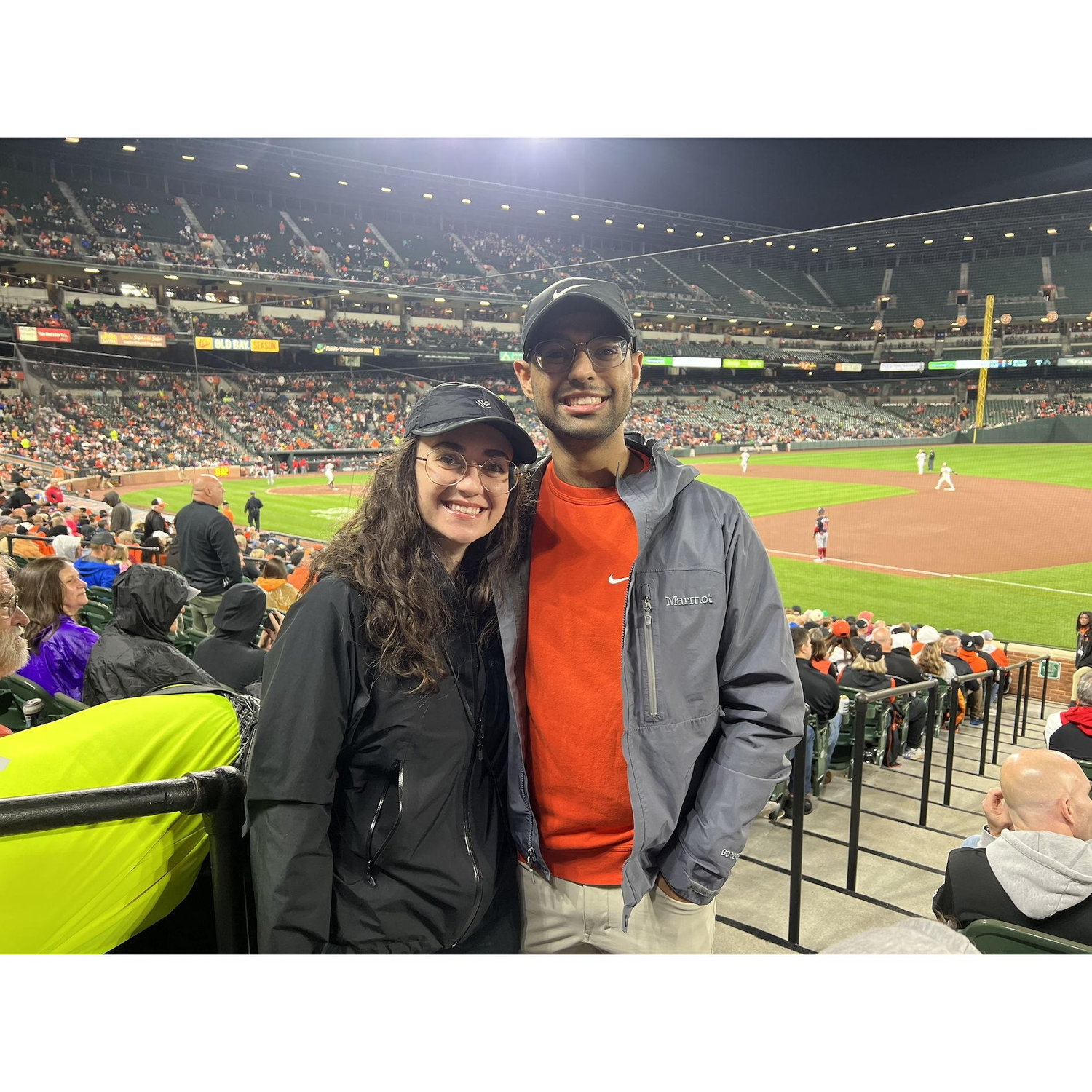 We worked a lot in residency, but also explored a lot of Baltimore's restaurants, cocktail bars, ice cream shops, concerts, and games!