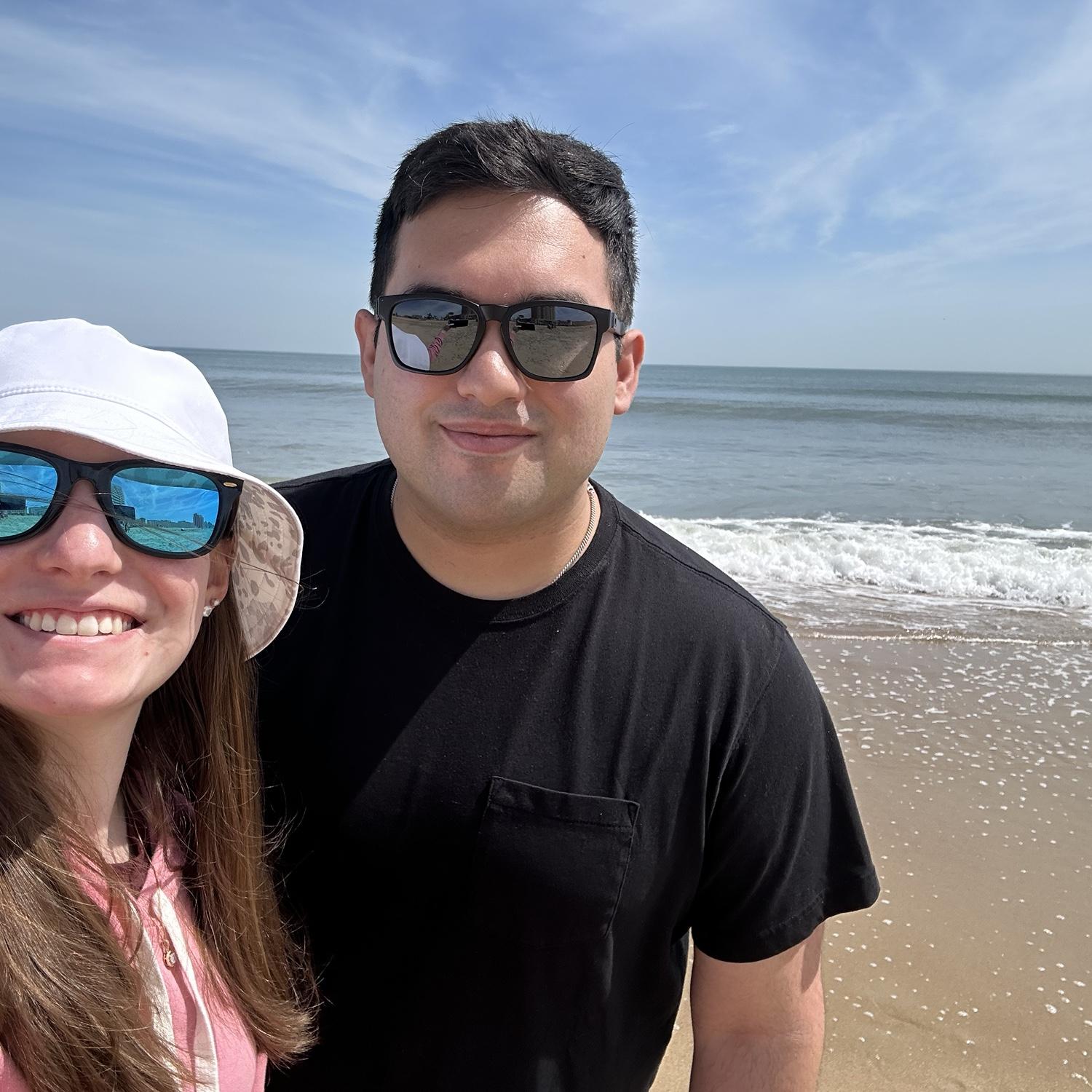Our first trip to Virginia Beach for my Birthday in 2023!