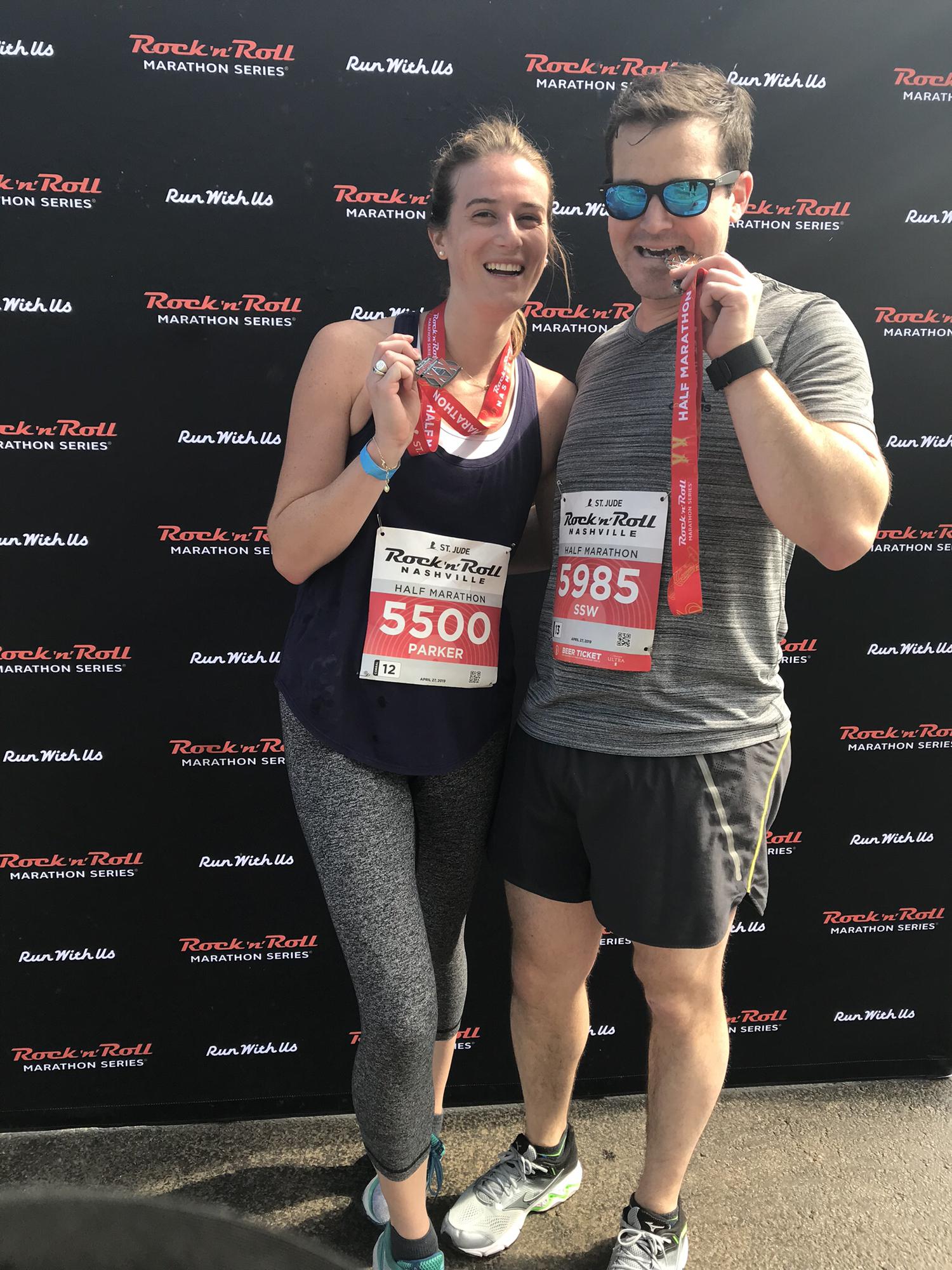 Bonding over 13.1 miles in Nashville