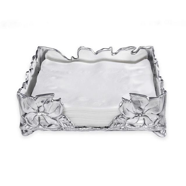 Arthur Court Magnolia Napkin Box