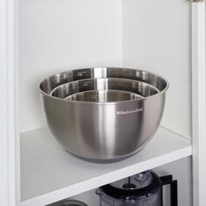 KitchenAid Stainless Steel Mixing Bowls, Set of 3