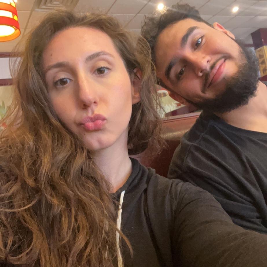 When we went to NYC together in 2023.