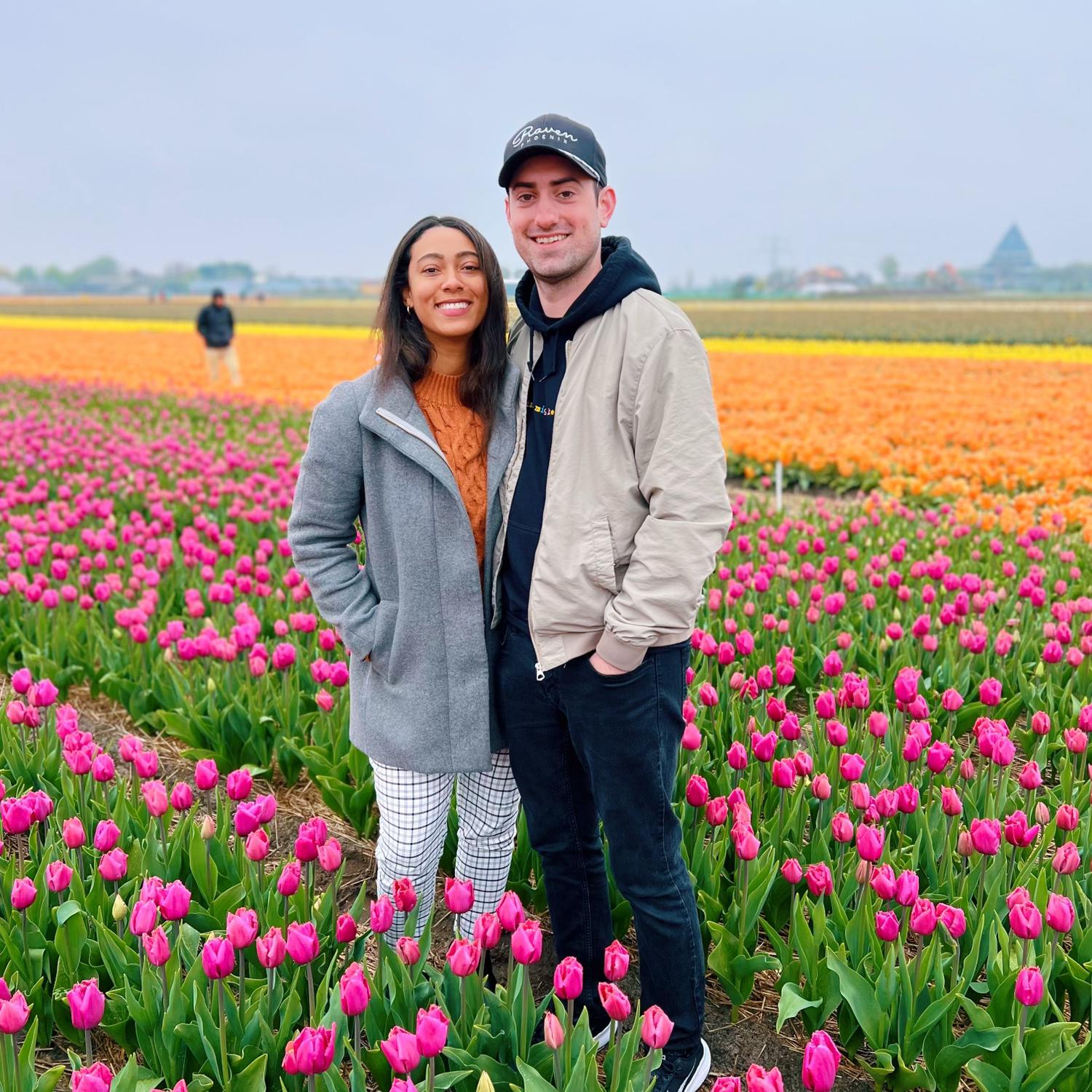 Amsterdam Tulip tour with Rachel and Matt, April 2023