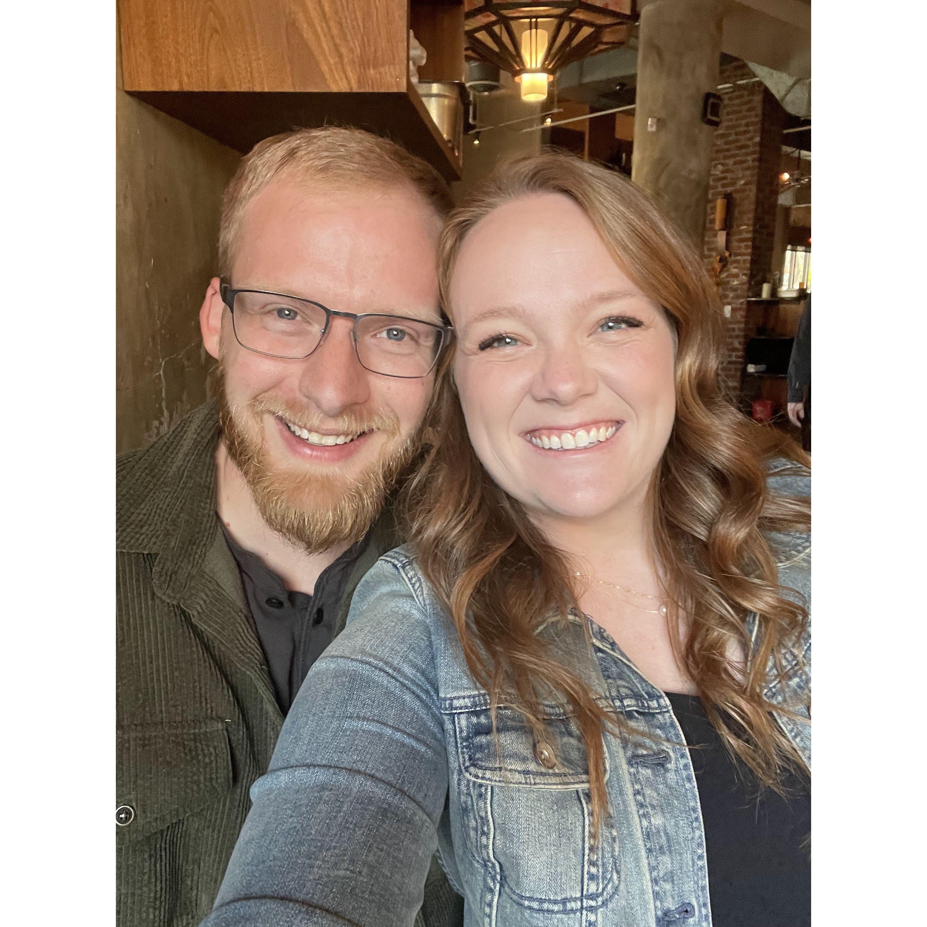 1 year anniversary at Sushi Den