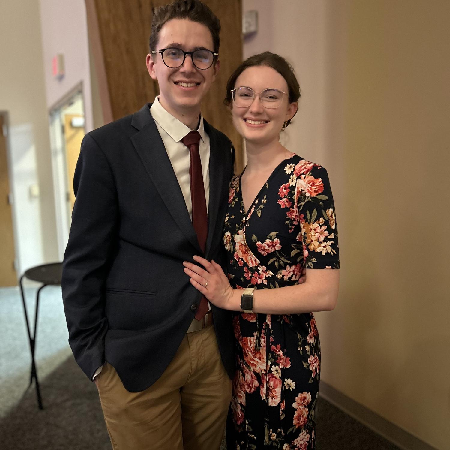 04/02/2024 - Ana and Michael's first road trip to friends' wedding. Ana was nervous the long drive would be awkward and they would run out of things to talk about. They did not. (They did almost run out gas though).