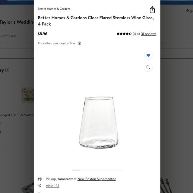 Stemless Wine Glasses