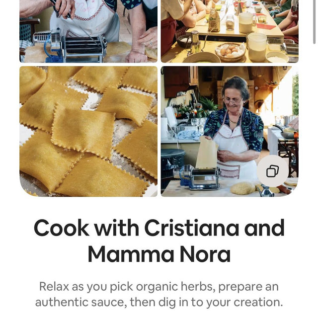 Cooking Class For Two in Italy