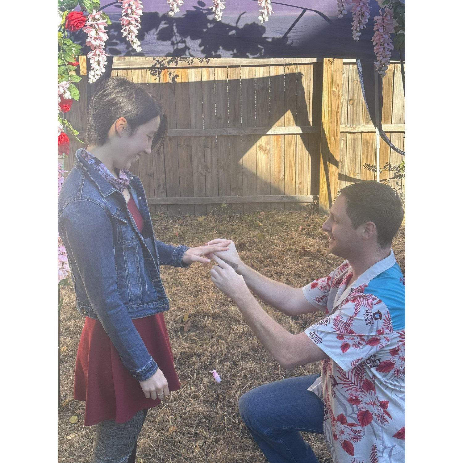 Oct 18th 2023. The day we got engaged.