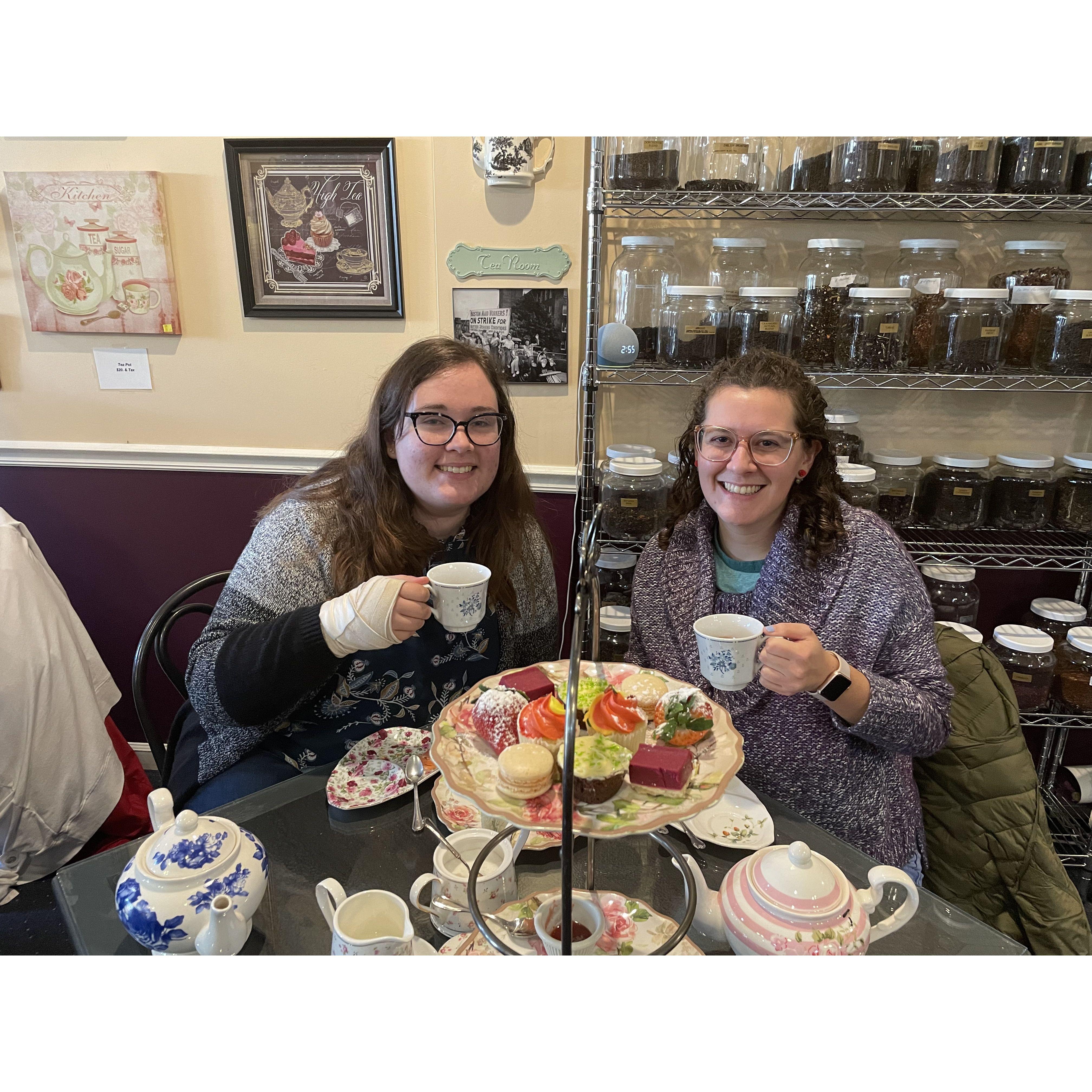 Our first picture together