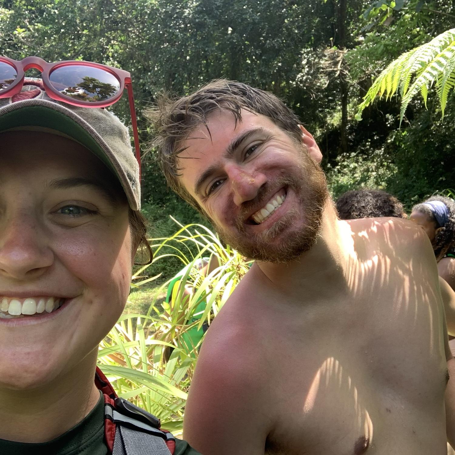 Cliff jumping in Puerto Rico! March 2022