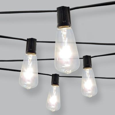 10ct Filament Bulb Outdoor String Lights - Threshold™